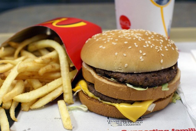 Big Mac Combo healthy lunch