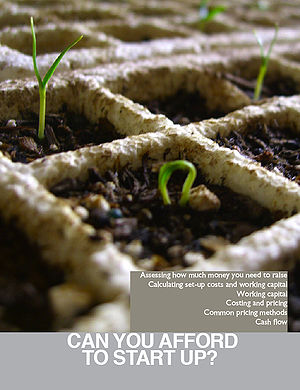Cover for Sustainable Business Booklet.
